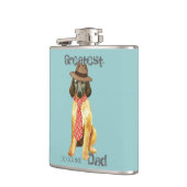 アフガンハウンドパパ フラスク (左)