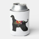 アフガンハウンドフローラボヘミアンサドル 缶クーラー (缶正面)