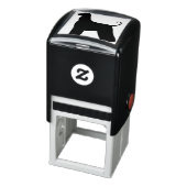 アフガンハウンド犬の毛のシルエット セルフインキングスタンプ (商品)