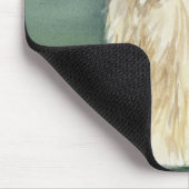 アフガンハウンド犬の芸術のマウスパッド マウスパッド (コーナー)