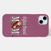アフガンハウンド犬ママ Case-Mate iPhoneケース (裏面 (横))