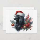 アフガンハウンド葉書 シーズンポストカード (正面/裏面)