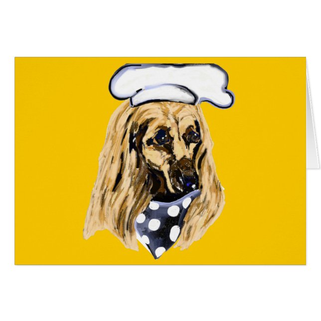 アフガンハウンド (正面横)