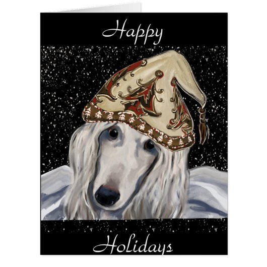 アフガンハウンド (正面)