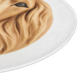 アフガンハウンド3D インスパイア カッティングボード (角)