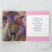 アフガンハウンド カード (内部)