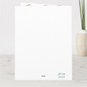 アフガンハウンド カード (裏面)