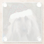 アフガンハウンド ガラスコースター (裏面)