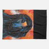 アフガンハウンド キッチンタオル (横)