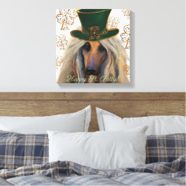 アフガンハウンド キャンバスプリント