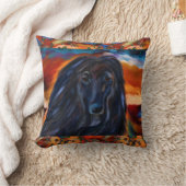 アフガンハウンド クッション (ブランケット)