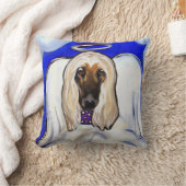 アフガンハウンド クッション (ブランケット)