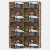 アフガンハウンド スローブランケット (正面縦)