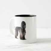 アフガンハウンド ツートーンマグカップ (正面左)