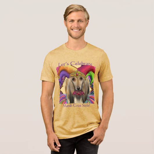 アフガンハウンド トライブレンドＴシャツ (正面全面)