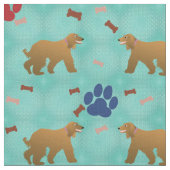 アフガンハウンド ファブリック (クローズアップ)