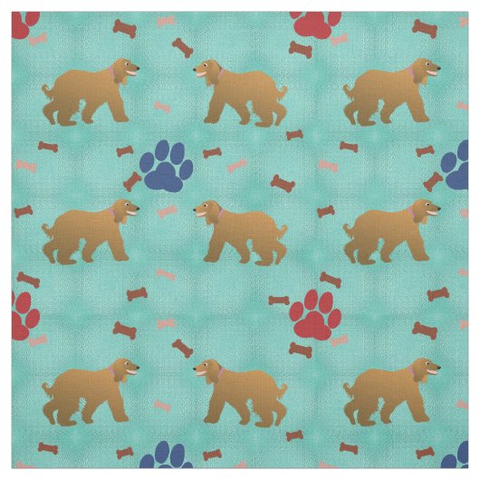 アフガンハウンド ファブリック (見本)