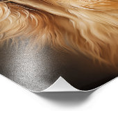 アフガンハウンド フォトプリント            (角)