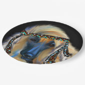 アフガンハウンド ペーパープレート (アングル)