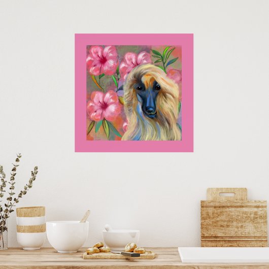 アフガンハウンド ポスター (キッチン)