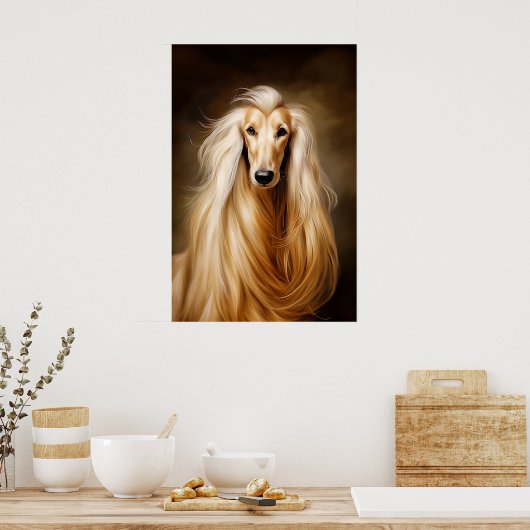 アフガンハウンド ポスター (キッチン)