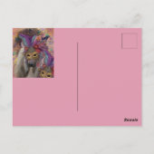 アフガンハウンド ポストカード (裏面)