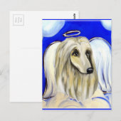 アフガンハウンド ポストカード (正面/裏面)