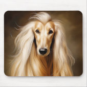 アフガンハウンド マウスパッド (正面)