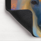 アフガンハウンド マウスパッド (コーナー)