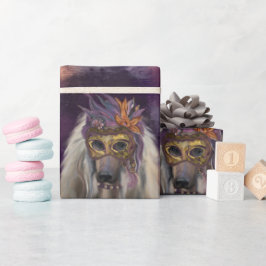 アフガンハウンド ラッピングペーパー