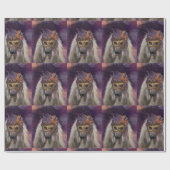 アフガンハウンド ラッピングペーパー (フラット)