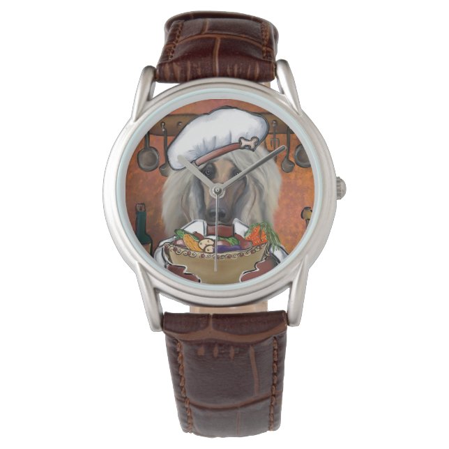 アフガンハウンド 腕時計 (正面)