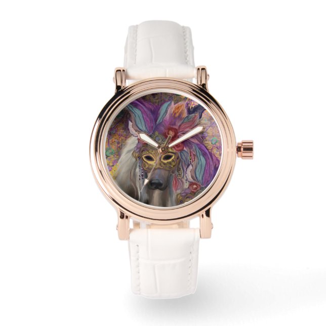 アフガンハウンド 腕時計 (正面)