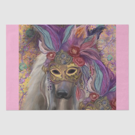 アフガンハウンド 薄葉紙 (正面)