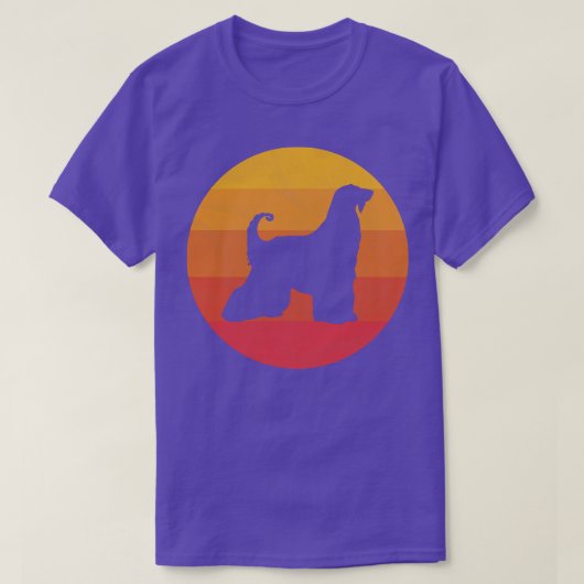 アフガンハウンド Tシャツ (デザイン正面)