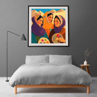 アフガン女子遊ズダーヤパズル ジグソーパズル