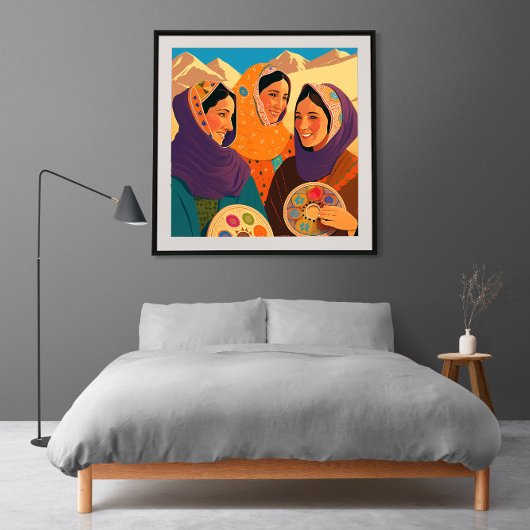 アフガン女子遊ズダーヤパズル ジグソーパズル