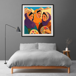 アフガン女子遊ズダーヤ ポスター