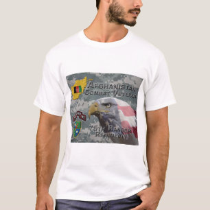 アフガン戦闘退役軍人第75連隊 Tシャツ