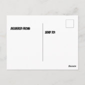 アフガン松 ポストカード (裏面)