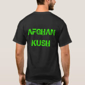 アフガン・クッシュ Tシャツ (裏面)