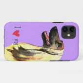 アフガン・ハウンドが大好き Case-Mate iPhoneケース (裏面(横))