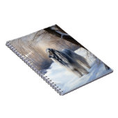 アフガン・ハウンドが雪のクリスマスを過ごした ノートブック (右側)