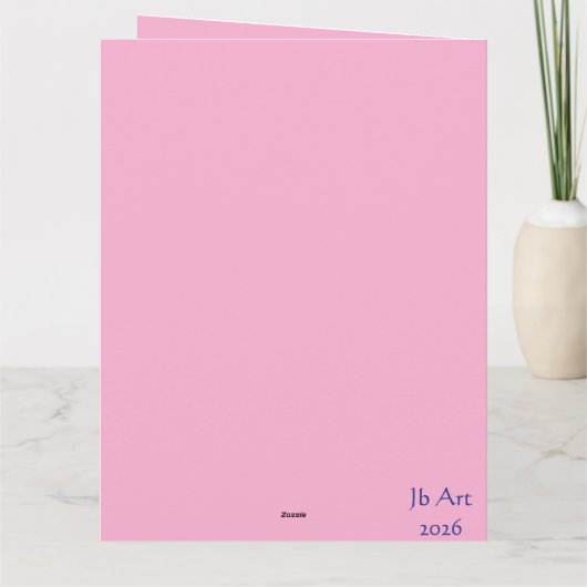 アフガン・ハウンド カード (裏面)