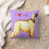 『アフガン・ハウンド』 クッション (ブランケット)