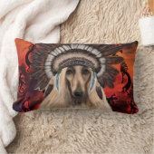 アフガン・ハウンド ランバークッション (ブランケット)