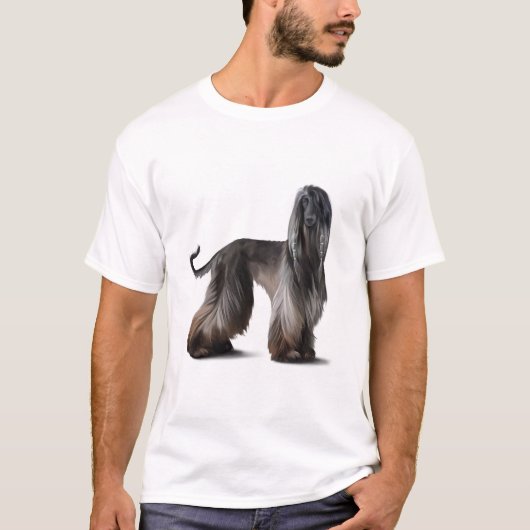アフガン・ハウンド Tシャツ (正面)