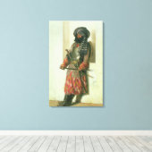 アフガン， 1870 キャンバスプリント (インサイチュ (ウッドフロア))