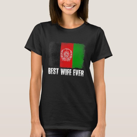アフガ動揺してニスタ最高のン国旗 Tシャツ (正面)