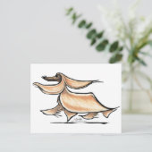 アフガ忙しンハウンド ポストカード (スタンド正面)